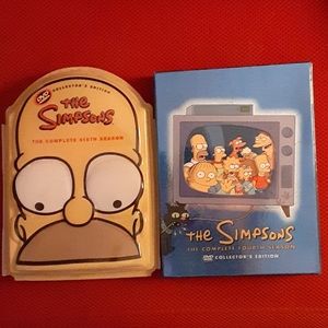 2 Dvds of The Simpsons season 4 & 6